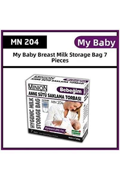 Minion My Baby Breast Milk Storage Bag Set of 7