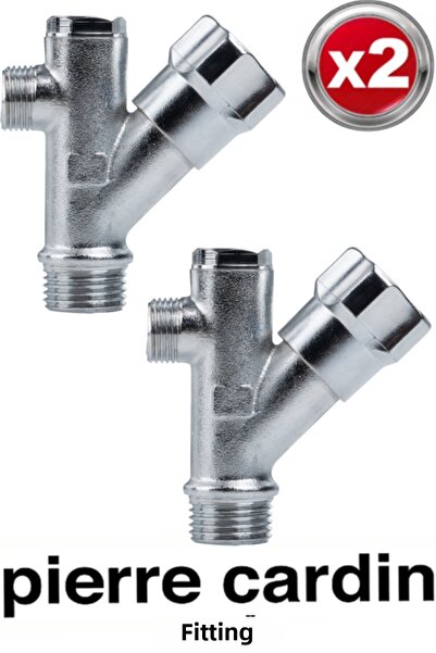 Pierre Cardin Intermediate Faucet with Brass Filter-(1/2*3/8)