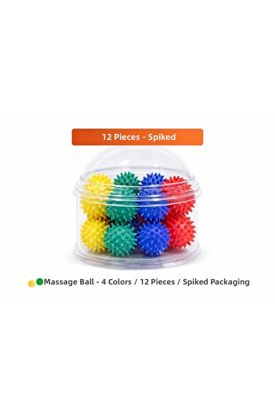 Minion Spiky Massage Ball Hand and Foot Exercise Sensory Stimulating Ball 12'...