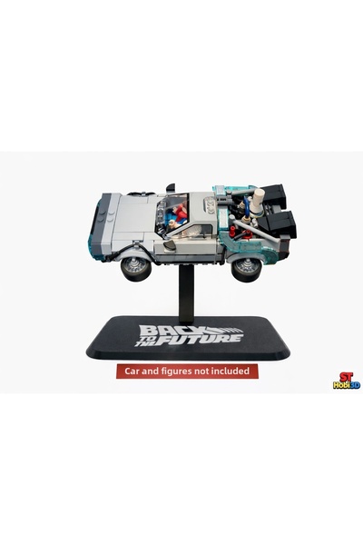 STHOBİ3D Lego 77256 Time Machine Display Stand from Speed Champions Back to t...