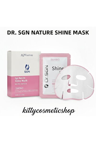 dr.sgnbio Dr.Sgn Shine Mask 27g *10 Pieces (Shine-Enhancing Intensive Care Mask)