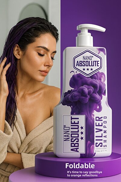 Transformacion 500 مل شامبو احترافي مطلق باللون الفضي والأرجواني