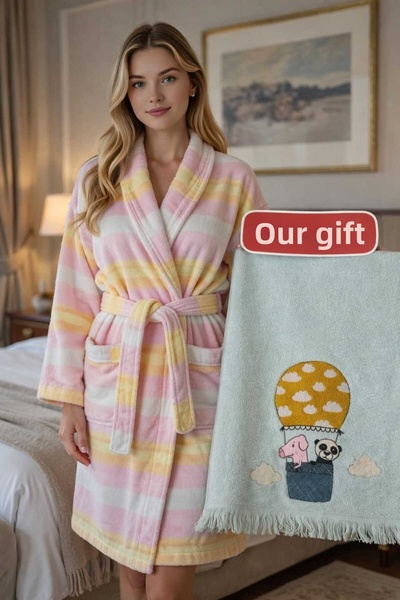 ozlıkaa Bathrobe hoodie