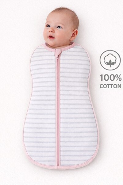 Mimocan 100% Cotton Organic Soft Combed Cotton Sleeping Bag Newborn Zippered ...