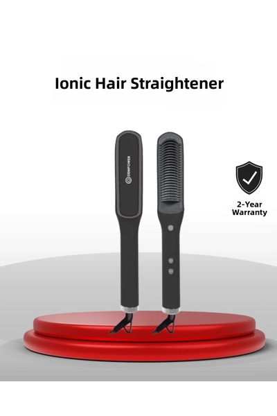 Fırsatkolik مشط تمليس الشعر بالأيونات، تسخين سريع وحرارة قابلة للتعديل