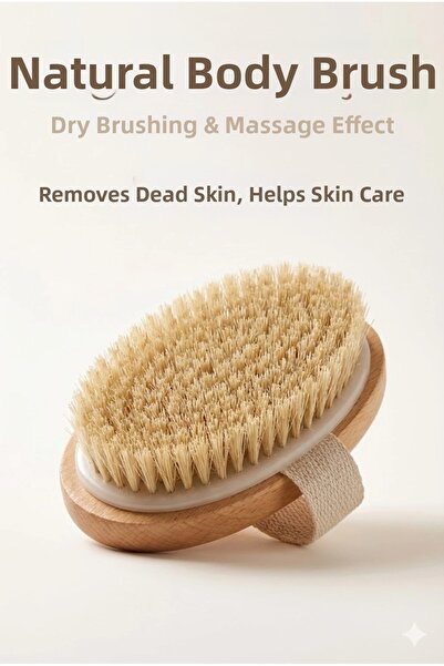 Nacario مي للواردات ®   فرشاة الجسم الطبيعية - فرشاة العناية بالبشرة الفعالة ...