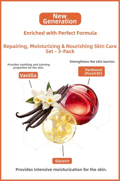 ICON Care Skin care foam 2-pack vanilla creme-brulee 200 ml + 1-pack vanilla creme-brulee 100 ml