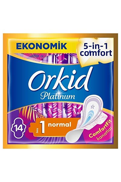 Orkid Platinum Normal (Size 1) 14 Hygienic Pads-