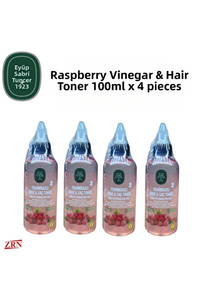 Eyüp Sabri Tuncer عصير التوت البري وشامبو الشعر 100 مل × 4 قطع