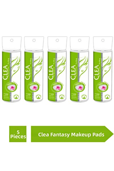 CLEA مجموعة قطن مكياج فانتاسي مكونة من 5 قطع (100 قطعة)