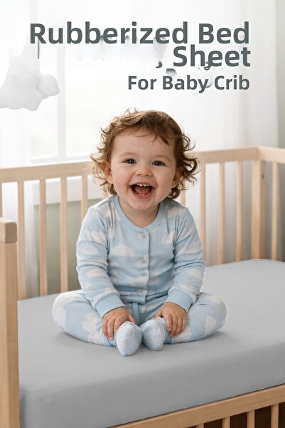 Erko Dört Mevsim 100% Cotton Combed Elastic Baby Sheet |   Breathable Structu...