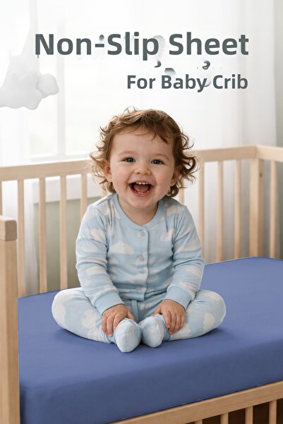 Erko Dört Mevsim 100% Cotton Combed Elastic Baby Sheet |   Breathable Structu...