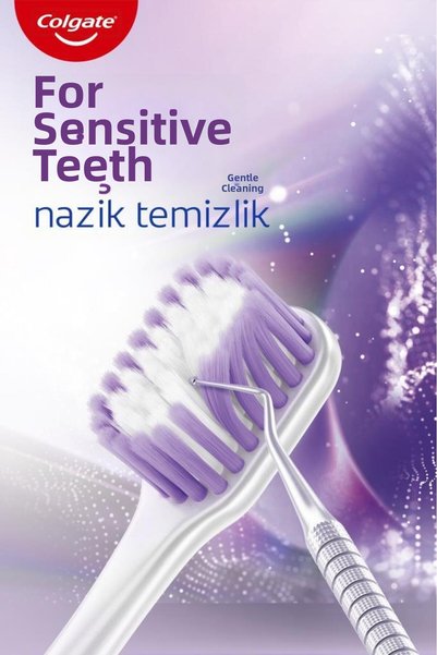 Colgate فرشاة أسنان جنتل كلين 2+1 للعناية بالفم ونظافة الفم وتنظيف الأسنان