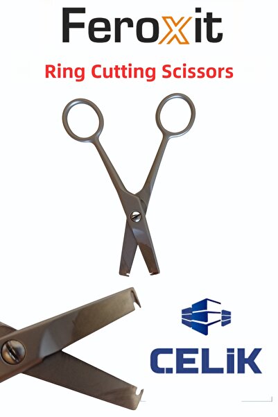 FEROXİT Bird Bracelet Cutting Scissors - Stainless Steel - for Budgie, Pigeon...