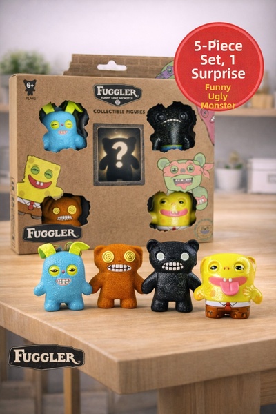 TOYFEST مجموعة شخصيات فوجلر المرحة والغريبة المكونة من 5 قطع - تتضمن شخصية مف...