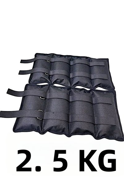 ME&RA SPORT 2.5 kg X 2 Pieces Total 5 kg Hand and Foot Weight Exercise Set Sand Weight Bag