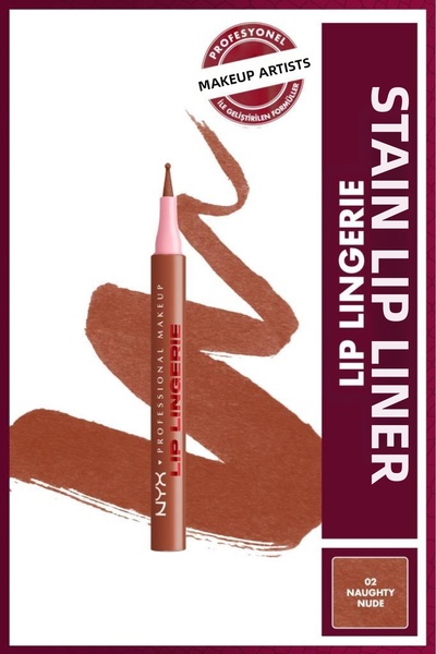 NYX Professional Makeup Lip Lingerie Stain Lip Pencil - 02 Naughty Nude