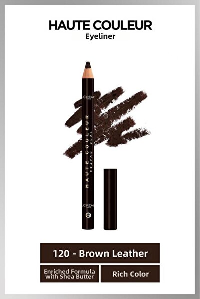 L'Oreal Paris Haute Couleur Göz Kalemi - 120 Brun Leather