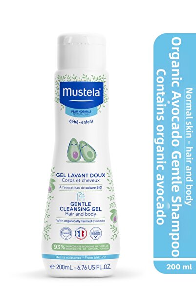Mustela Șampon de curățare delicată pentru nou-născuți 200 ml