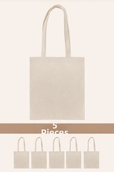 SADEN HOME Geantă din pânză brută, fără imprimeu, 100% bumbac |   35x40 cm | ...