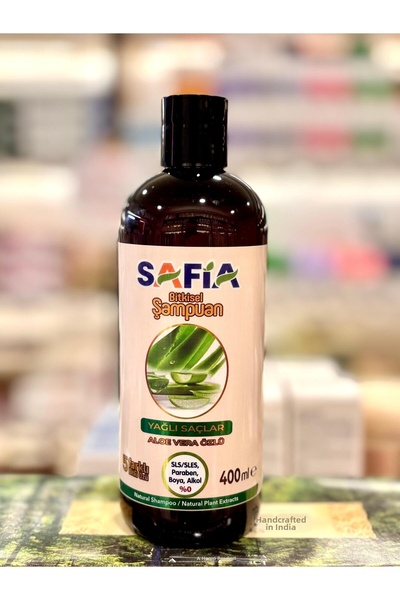 Safia شامبو للشعر الدهني 400 مل معتمد من جيمدز