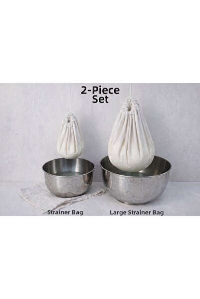 Bezza مجموعة من 2 كيس تصفية، كيس تصفية كلاسيكي ومجموعة أكياس كبيرة الحجم