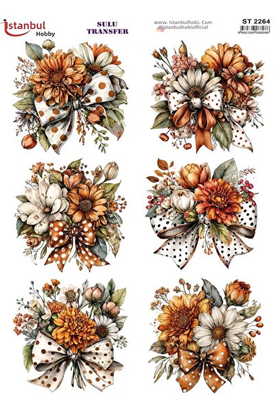 İstanbul Hobi Water Transfer Paper 25X35Cm St-2264