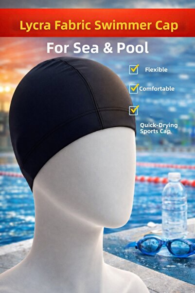 viyol marketim material elastic Șapcă de înot din material textil – șapcă spo...