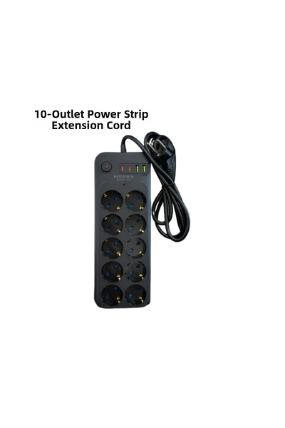 Twin Store 10 قطع من المقابس الكهربائية