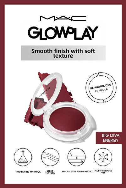 M.A.C Big Diva Energy 7.3 g - Soft Textured Glow Play Blush