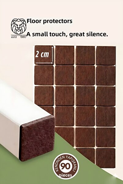 Transformacion Set de 90 bucăți de pâslă autoadezivă premium pentru protecția...