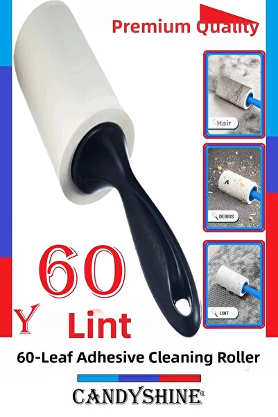 AE Market Ρολό συλλογής χνούδι 60 φύλλων για καθαρισμό ρούχων με ρολό συλλογή...