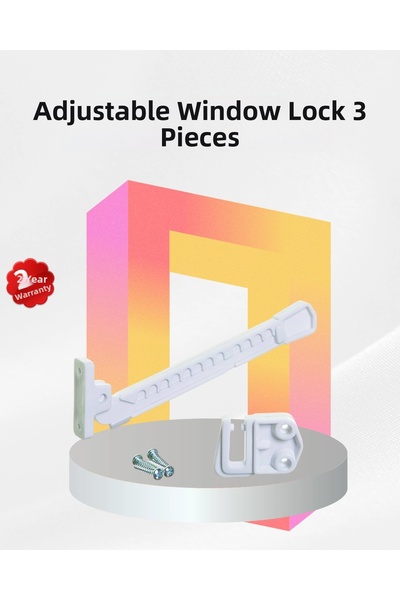 shopwave جهاز تحديد النطاقات الزمنية لفتح قفل نافذة الزجاج 3 قطع