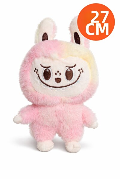 Hediye24 لابوبو لعبة قطيفة ملونة ناعمة 27 سم