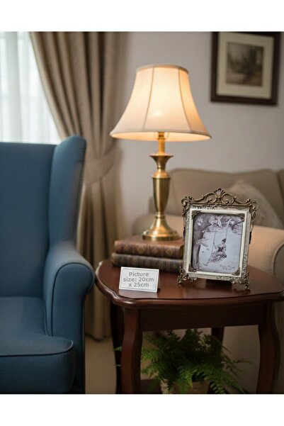 Hanlar Home Ramă foto antică vintage cu coroană și ciucuri