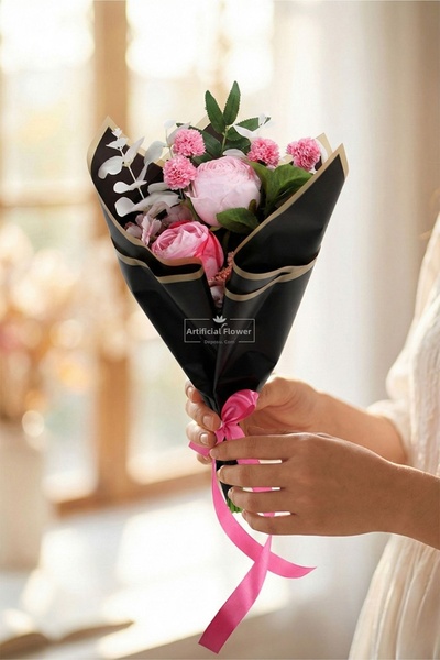 Yapay Çiçek Deposu Artificial First Look Special Day Bouquet