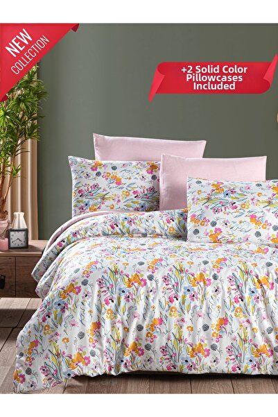 MYSTORY HOME COLLECTION 4-Piece Double Duvet Cover Set Lily