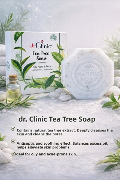 Dr. Clinic Tea Tree Soap Moisturizing / Mouisturizer 100 g
