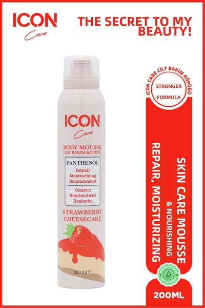 ICON Care رغوة العناية بالبشرة 200 مل بالفراولة-