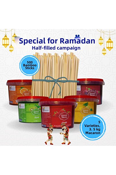 Festiva Ramazana Special Half Filled Ottoman Paste Set-700G 5 Types of Paste ...