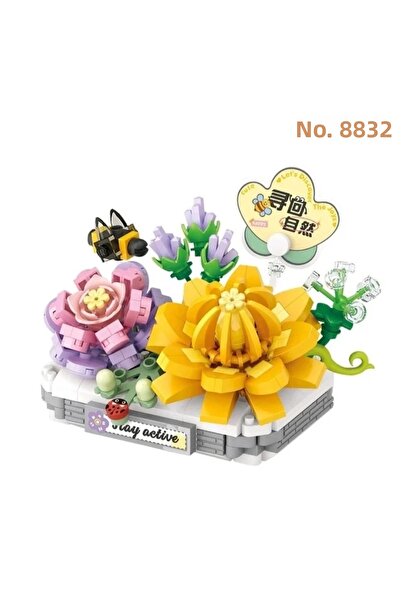 ATABY سلسلة زهور LOZ: اللوتس |   390 قطعة من المكعبات الصغيرة |   14+ سنة |  ...