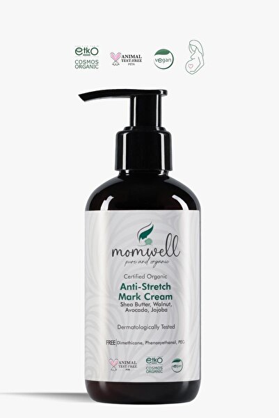 Momwell كريم عضوي مضاد للتمدد 200 مل