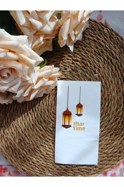 Bymarydesing رامضان سونيميني نابكيني لدعوات الإفطار |   مناديل مائدة أنيقة 12...
