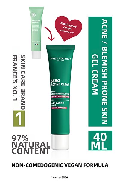 Yves Rocher كريم يساعد على تقليل البقع السوداء، ويرطب البشرة ويمنحها ملمسًا غ...