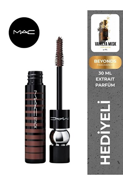 M.A.C Kat Kat Kahverengi Maskara Hacim & Uzunluk + BEYONDS Vanilya Misk Parfüm
