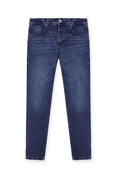 Abdullah Kiğılı 6 Drop Regular Fit Standard Cut Stretch Fabric Denim Trousers