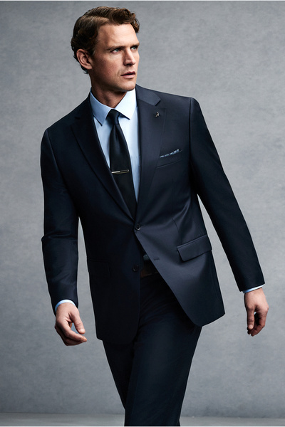 Abdullah Kiğılı 4 Drop Relaxed Fit Rahat Kesim Yünlü Takım Elbise