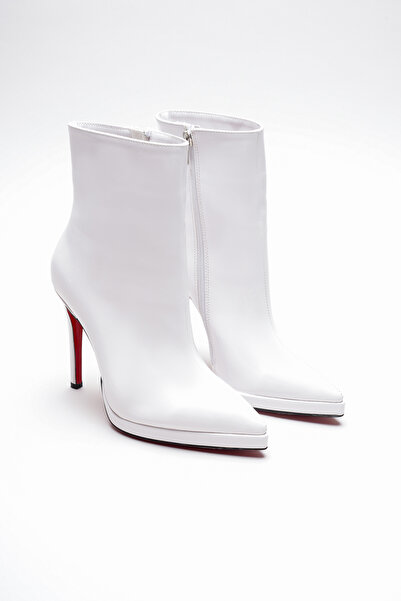 Ayakkabı Ateşi Dámské kozačky na tenkém podpatku se špičatou špičkou Accosie ...