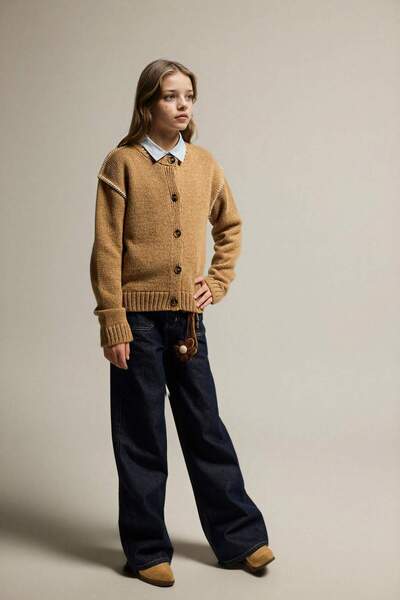 DeFacto Широкі джинси з широкими штанинами для дівчаток G6966A826SP