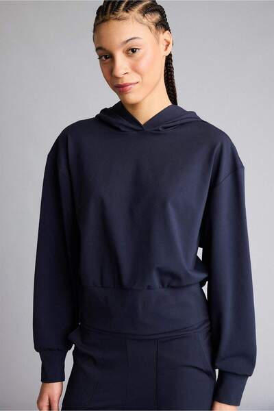 DeFacto Kapüşonlu Sporcu Sweatshirt G5664AX25WN